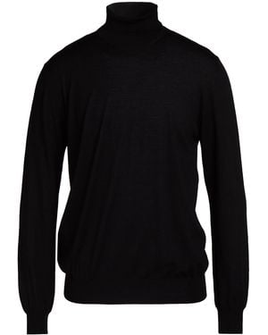 Boglioli Turtleneck Wool - Black