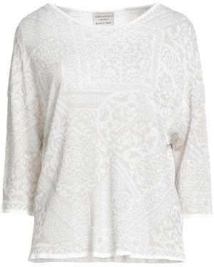 ALESSIA SANTI Jumper Viscose, Polyamide - White