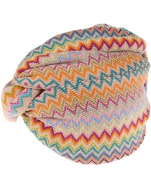 Missoni Sand Hair Accessory Wool, Acrylic - White