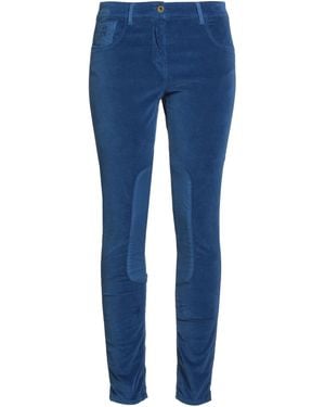 Aeronautica Militare Trousers Cotton, Elastane - Blue