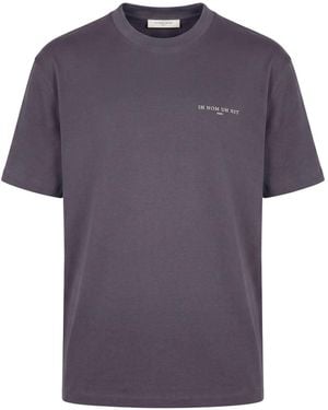 ih nom uh nit T-Shirt - Blue