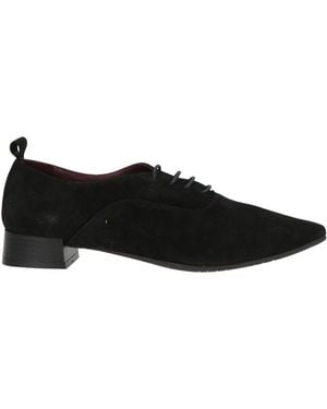 BUENO Lace-Up Shoes Leather - Black