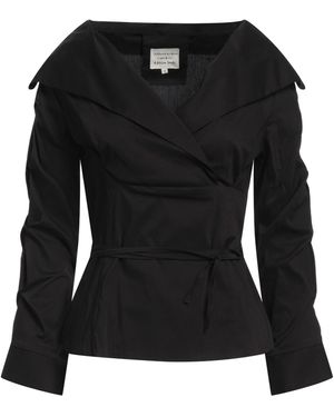 ALESSIA SANTI Top Cotton, Polyamide, Elastane - Black