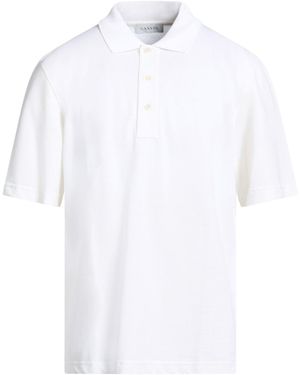 Lanvin Polo Shirt Cotton - White