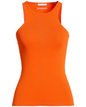 Patrizia Pepe Tank Tops - Orange