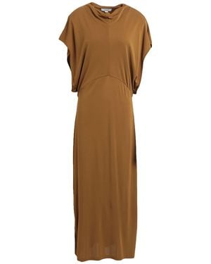 COS Vestido midi - Marrón