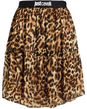 Just Cavalli Mini Skirt - Brown