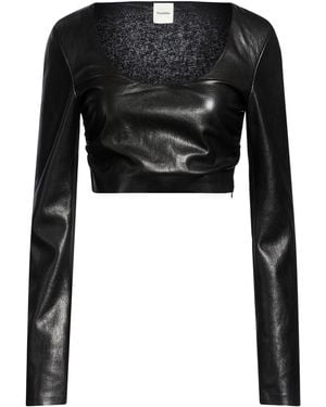 Nanushka Top - Negro
