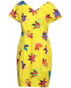 Talbot Runhof Mini Dress - Yellow
