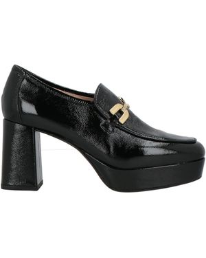 Unisa Loafers Leather - Black