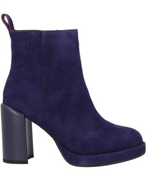 Manufacture D'essai Ankle Boots Leather - Blue