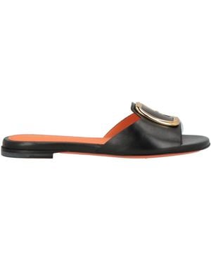 Santoni Sandals - Black