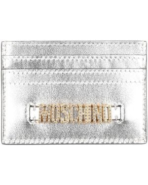 Moschino Couture -- Cardholder Leather - White
