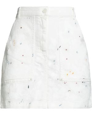 Emporio Armani Denim Skirt - White