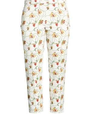 Akris Pants Cotton, Elastane - White