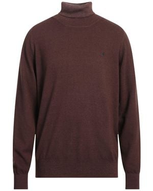 Brooksfield Turtleneck Virgin Wool - Brown