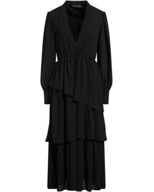 Cristina Gavioli Midi Dress Polyester - Black