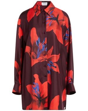 McQueen Shirt Silk - Red