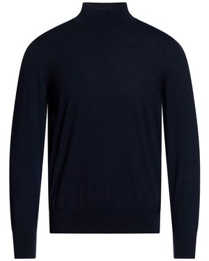Isaia Turtleneck Wool - Blue