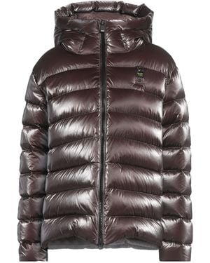 Blauer Puffer - Brown