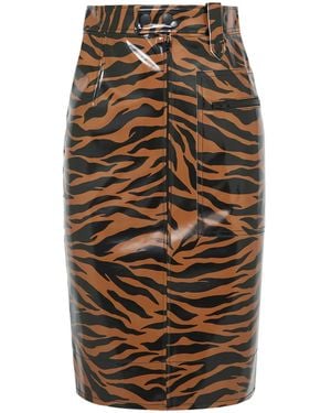 Kwaidan Editions Midi Skirt - Brown