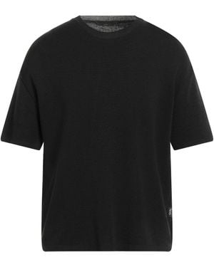 Hevò Jumper Virgin Wool, Acrylic - Black