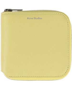 Acne Studios Wallets - Yellow
