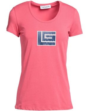 Guy Laroche T-Shirt Cotton, Elastane - Pink