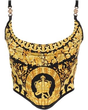 Versace Top - Metallic