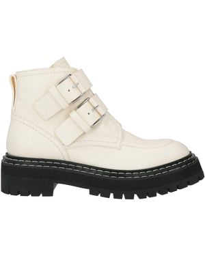 Proenza Schouler Ankle Boots - White