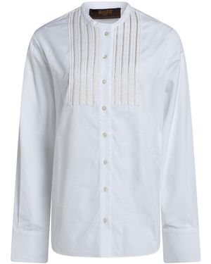 Moorer Shirt Cotton - Blue