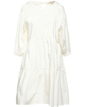 Momoní Vestito Corto - Bianco