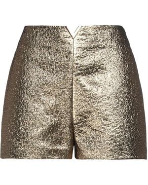 Valentino Garavani Shorts & Bermuda Shorts Polyester, Cotton, Metal, Viscose, Polyamide - Metallic
