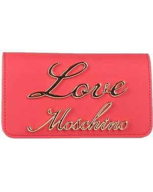 Love Moschino Handbag Synthetic Fibers - Red