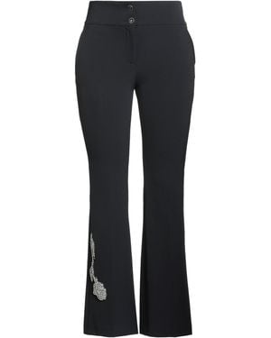 Blugirl Blumarine Trousers Polyester, Elastane - Blue