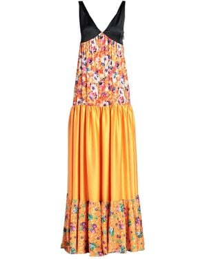 MSGM Vestido largo - Naranja