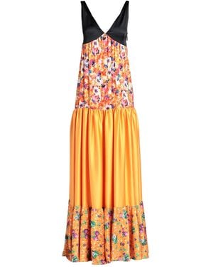 MSGM Vestito Lungo - Arancione