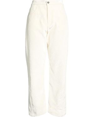 Jil Sander Pants Viscose, Cotton, Polyamide - White