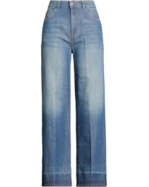 Kaos Jeans Cotton - Blue