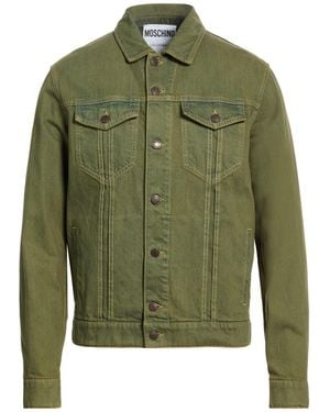 Moschino Couture Denim Outerwear Cotton - Green