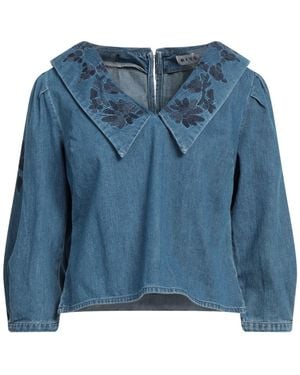 RIXO London Camicia Jeans - Blu