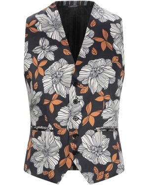 Daniele Alessandrini Tailored Vest - Grey