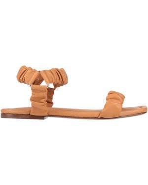 【Ulla Johnson】 Sofiaレザーサンダル Ulla Johnson Sofia Leather Sandals In Saddle | ModeSens