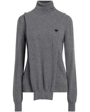 Mordecai Turtleneck Virgin Wool, Cashmere - Gray