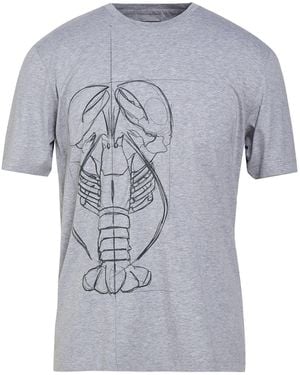 ZEGNA T-Shirt Cotton - Gray