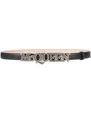 McQueen Belt - White