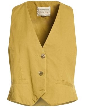 ALESSIA SANTI Tailored Vests - Yellow