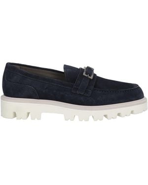 Sergio Rossi Loafers Leather - Blue