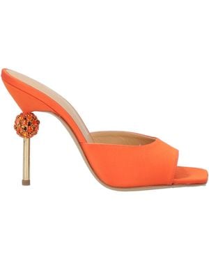 Camilla Gabrieli Sandals Textile Fibers - Red