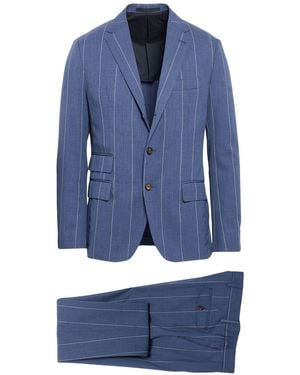 Eleventy Suit Wool - Blue
